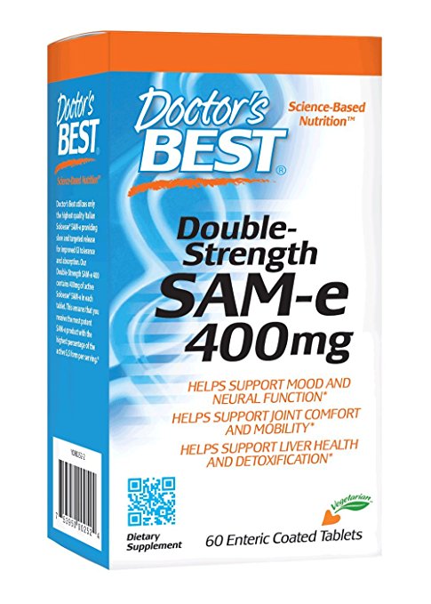 Doctors Best SAM-e 400 60-Count