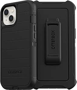 OtterBox Defender Series Screenless Edition Case for iPhone 13 (Only) - Holster Clip Included - Microbial Defense Protection - Non-Retail Packaging - Black