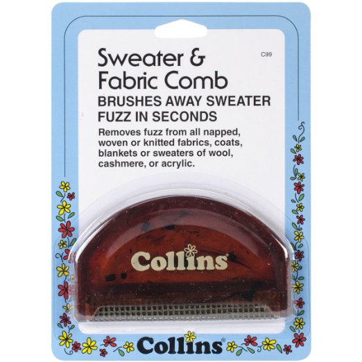 Collins D-Fuzz-It Fabric and Sweater Comb
