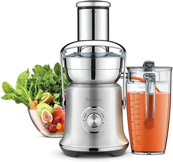 Breville BJE830BSS1BUS1 Juice Founatin Cold XL, Brushed Stainless Steel Centrifugal Juicer