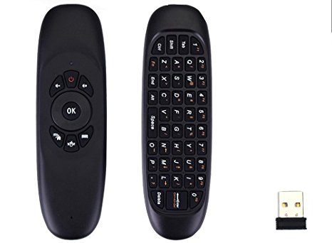 Android Wireless Keyboard Tonbux 6-Axis 2.4GHz Mini Portable Wireless Air Mouse Remote Control Keyboard 3D Somatic Handle for  Android TV Box Network Media Players Tablet Game Player