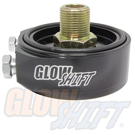 GlowShift Oil Filter Sandwich Adapter - 3/4 unf-16