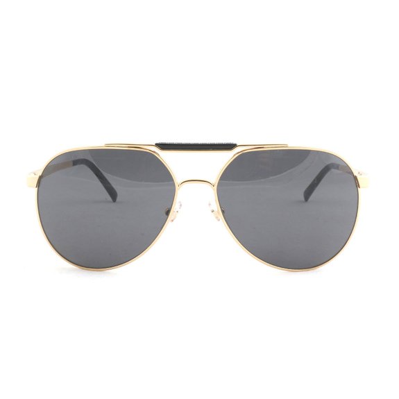 Versace Sunglasses VE2155 100287 Gold Gray 59 15 140