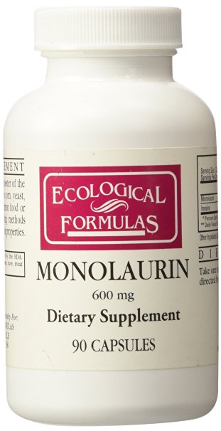 Ecological Formulas Monolaurin 600mg 90 capsules
