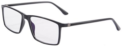 SHINU Clear Lens Eyeglasses Anti Blue Light Goggles Computer Glasses-9195