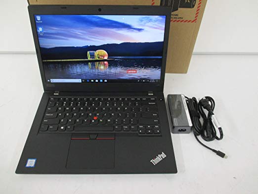 Lenovo ThinkPad L480 Business Laptop: Core i5-8250U, 16GB RAM, 256GB SSD, 14" Full HD Display, Windows 10 Professional