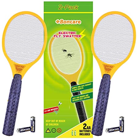 Boncare Electric Bug Zapper Handheld, Fly Swatter Zap Mosquito