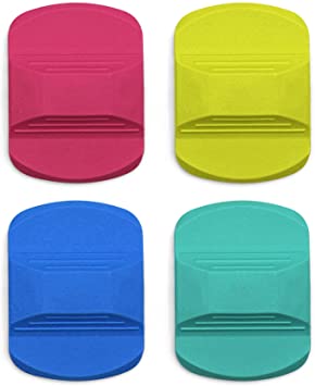Replacement Magnetic Slide for YETI Lids, Fits 10oz, 16oz, 20oz, 26oz, 30oz Set of 4 (Light Blue Light Yellow Red Green)