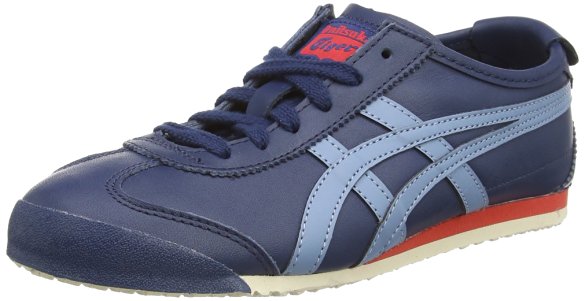 Onitsuka Tiger Mens Mexico 66 Leather Trainers