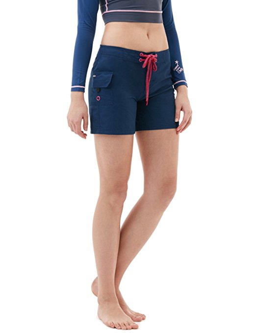 Tesla Women's Swim Trunks Quick Dry Water Beach Board Shorts FSB01/FSB02