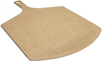 Epicurean Pizza Peel, 17-Inch by 10-Inch, Natural