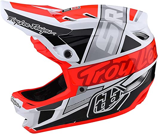 Troy Lee Designs Adult | Downhill | Mountain Bike | BMX | Full Face D4 Composite Helmet Stealth W/MIPS