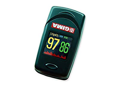 OXY-6 Fingertip Pulse Oximeter, oxygen saturation, SpO2, P.I. and PR measure, for adults and children