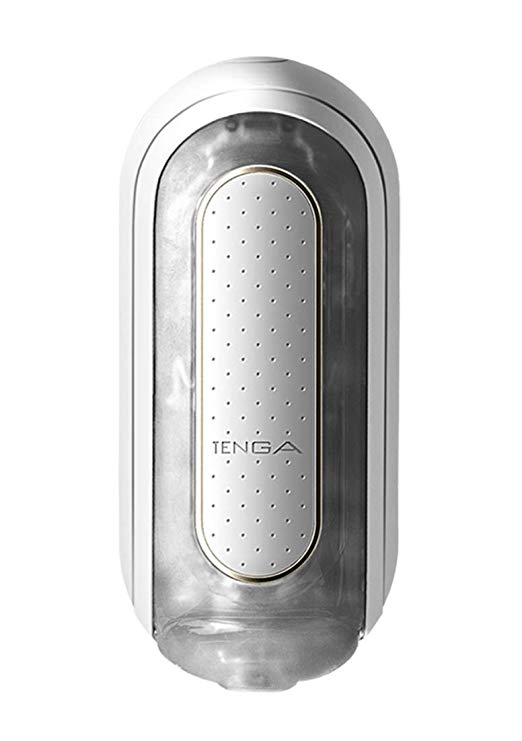 TENGA FLIP 0 (ZERO) ELECTRONIC VIBRATION Mens Reusable Pleasure Device, TFZ-101 White