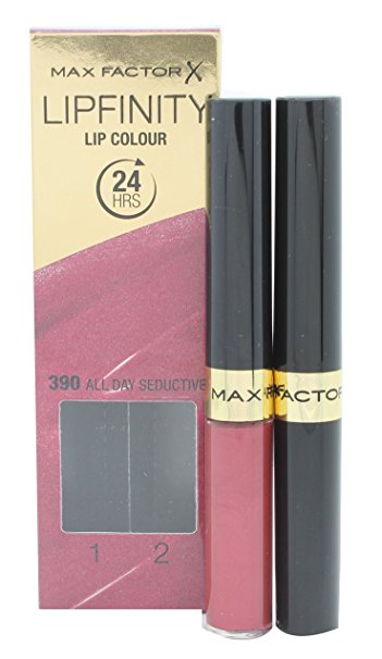 Lipfinity Lipstick by Max Factor All Day Seductive 390