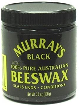Murrays Black Beeswax 104 ml Jar