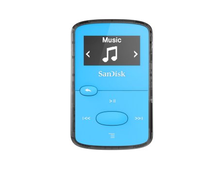 SanDisk Clip Jam 8 GB MP3 Player - Blue