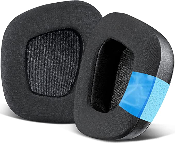 SOULWIT Cooling-Gel Earpads Replacement for Corsair Void/Void Pro/Void Elite/Surround Wired & Wireless RGB USB Gaming Headsets, Ear Pads Cushions with Noise Isolation Foam, Added Thickness