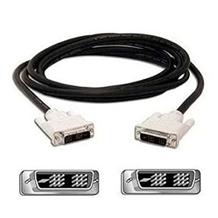 DVI to DVI LCD Monitor Cable 6 Foot - 5 Pack