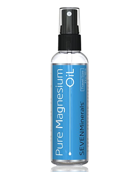 Travel Size USP Grade Magnesium Oil - FREE eBook - Made in USA - SEE RESULTS OR - Best Cure for better Sleep, Leg Cramps, Restless Legs, Headaches, Migraines and more!