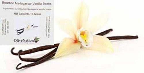 Premium Bourbon-Madagascar Vanilla Beans - 16 beans JR Mushrooms brand