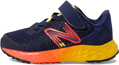 New Balance Unisex-Child Fresh Foam Arishi V4 Hook and Loop Running Shoe