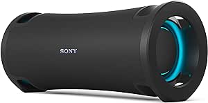 SONY ULT Field 7 - Enceinte Portable sans Fil Bluetooth ULT Power Sound, Modes Son Deep Bass & Attack Bass, HP X Balanced, 30h d'autonomie, IP67, Waterproof, Eclairage LED, entrée Mic, Guitare - Noir