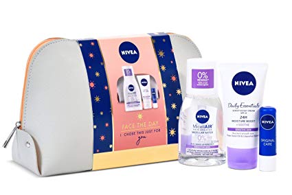 Nivea Gift Set, Face the Day Gift Pack for Her with 3 Items