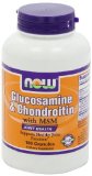 NOW Foods Glucosamine 11g Chondroitin 12g with MSM 300mg 180 Capsules
