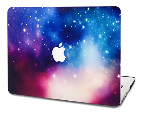 KEC MacBook 12 Inch Case Plastic Hard Shell Cover Protective A1534 Space Galaxy (Dream)
