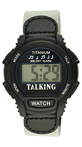 Moulin Unisex Digital Talking Alarm Watch Gray #3238.75800