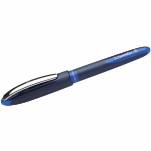 Schneider 0.6mm One Business Roller Ball Pen - Pack of 4 Blue 183003