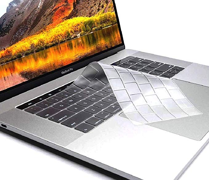 Oaky A1707/A1990 MacBook Pro 15 inch 2017/2018 TPU Clear Keyboard Protector Skin