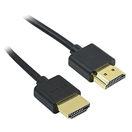 BuyCheapCables 6ft Super Thin / Ultra Slim 36AWG HDMI Male-Male High Speed v1.4 Cable w/ Ethernet (6 Feet | 1.8m)