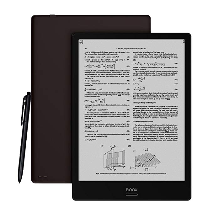 BOOX Note Ereader,10.3",Android 6.0,2GB RAM,32 GB Storage,Dual Touch HD Display