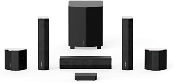 2020 Enclave Audio CineHome II Wireless 5.1 Home Theater Surround Sound - CineHub Edition Bundle | 24 Bit Dolby Audio & DTS | WiSA Certified