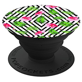 PopSockets: Collapsible Grip & Stand for Phones and Tablets - Miami Hibiscus