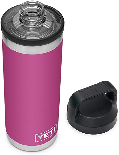 YETI Rambler 18 oz Bottle, Vacuum Insulated, Stainless Steel with Chug Cap