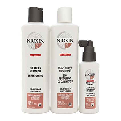 Nioxin System 3 Hair System Kit Colored Hair Light Thinning 1 kit