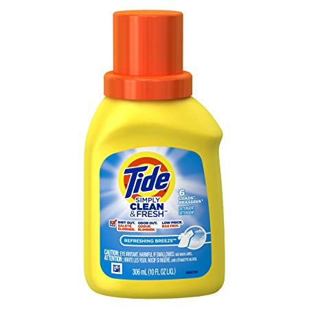 Travel Size Tide 10oz Refreshing Breeze Laundry Detergent (Pack of 2)