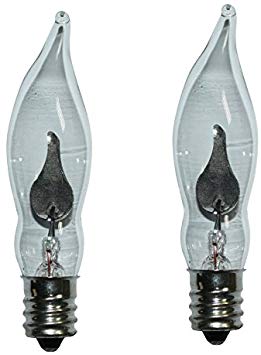 Holiday Living 2-Count Flicker Flame Candle Replacement Bulb