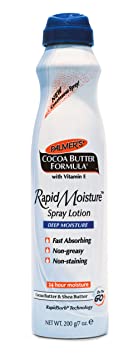 Palmer's Cocoa Butter Rapid Moisture Spray Lotion, 7 Ounce