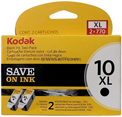 Kodak 10XL Ink Cartridge Twin Pack Black 127 0917