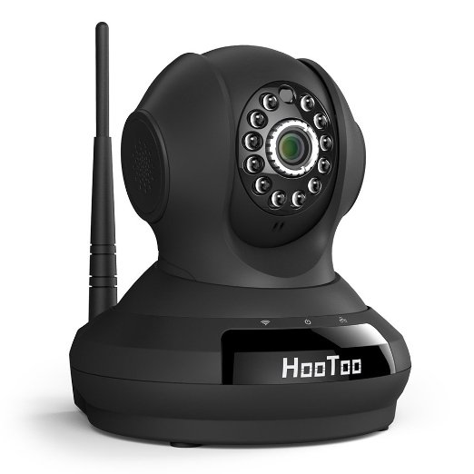 HooToo Security Camera with HD Video Streaming, Surveillance WiFi IP Camera, Baby / Nanny / Pet Monitor, PIR Night Vision Mode; Easy Setup, Support iOS / Android / Windows Devices
