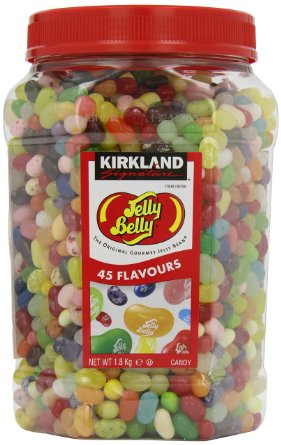 Kirkland Jelly Belly Bean Bulk Jar 18kg 45 flavours Sweets