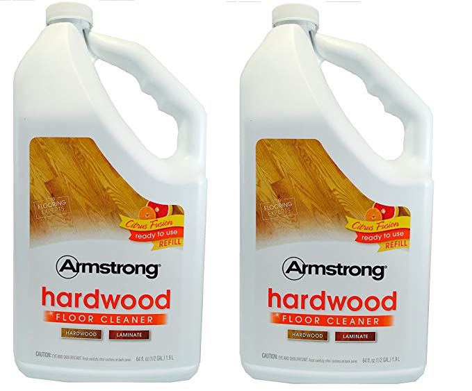 Armstrong 64 oz Hardwood Floor Cleaner Refill 1.9 L Citrus Fusion (Pack of 2)