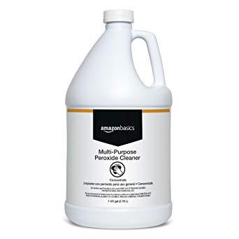 AmazonBasics Professional Multi-Purpose Peroxide Cleaner, Concentrate, 1 Gallon, 4-Pack