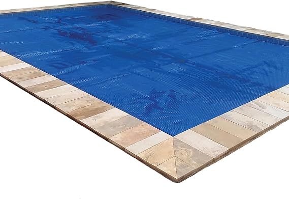 In The Swim 20' x 40' Premium Blue Rectangle Solar Pool Cover 12 Mil for Solar Heating Above Ground Pools and Inground Pools