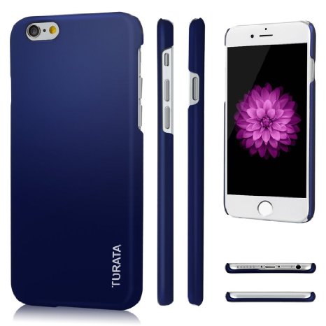 iPhone 6s Case - TURATA [Slim Fit] Premium Coated Non Slip Surface [Navy] Hard Case Specially Designed for the new iPhone 6s 4.7 inch (2015) - Navy