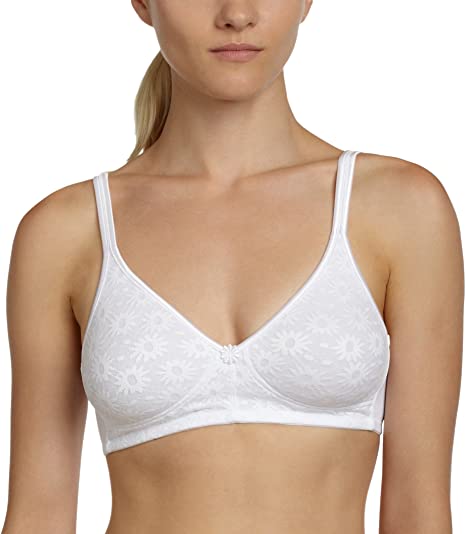 Warner's Women's Daisy Lace Wire-Free Bra with Plushline